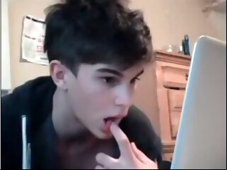 plays Hot Cute Boy Plays On Cam cute